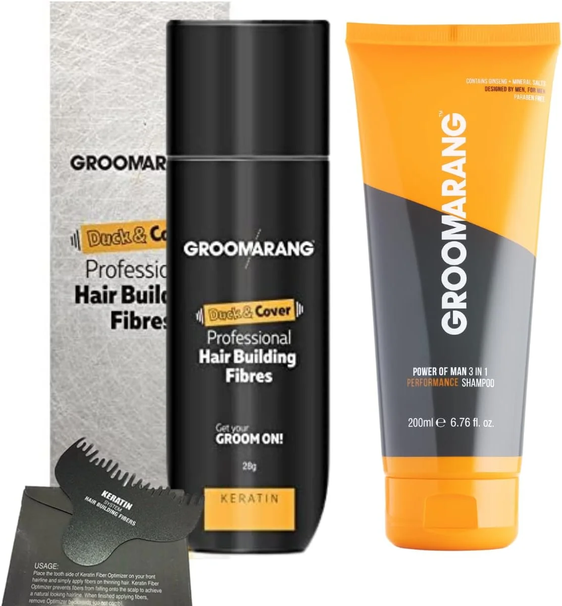 پودر پرپشت کننده موی کراتینه GROOMARANG برای موهای نازک - فورا نواحی کم پشت مو را پوشش می دهد و موها را پرپشت تر نشان می دهد - برای آقایان و بانوان 28 گرم به همراه شامپو 200 میلی لیتری و بهینه ساز (قهوه ای روشن) پودر پرپشت کننده موی کراتینه GROOMARANG برای موهای نازک - فورا نواحی کم پشت مو را پوشش می دهد و موها را پرپشت تر نشان می دهد - برای آقایان و بانوان 28 گرم به همراه شامپو 200 میلی لیتری و بهینه ساز (قهوه ای روشن)