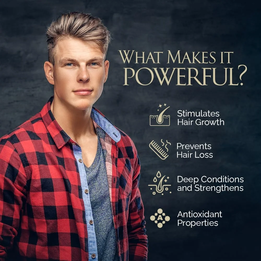 GROOM & PROSPER - شامپو ضخیم کننده کامل مو برای مردان با کاپیکسیل، روغن آملا، عصاره درخت چای، آلوئه ورا و عصاره چای سبز - 236 میلی لیتر