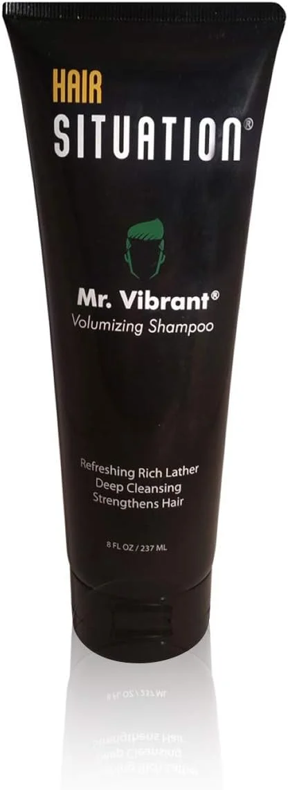 شامپو حجم دهنده مو Mr. Vibrant و شانه جیبی