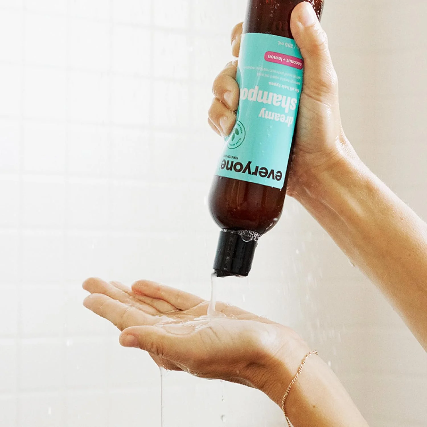 شامپو رویایی مراقبت از مو Everyone - نارگیل + لیمو، بطری 354 میلی لیتری، شامپو ملایم پاک کننده و مرطوب کننده مو، بدون سولفات و پارابن