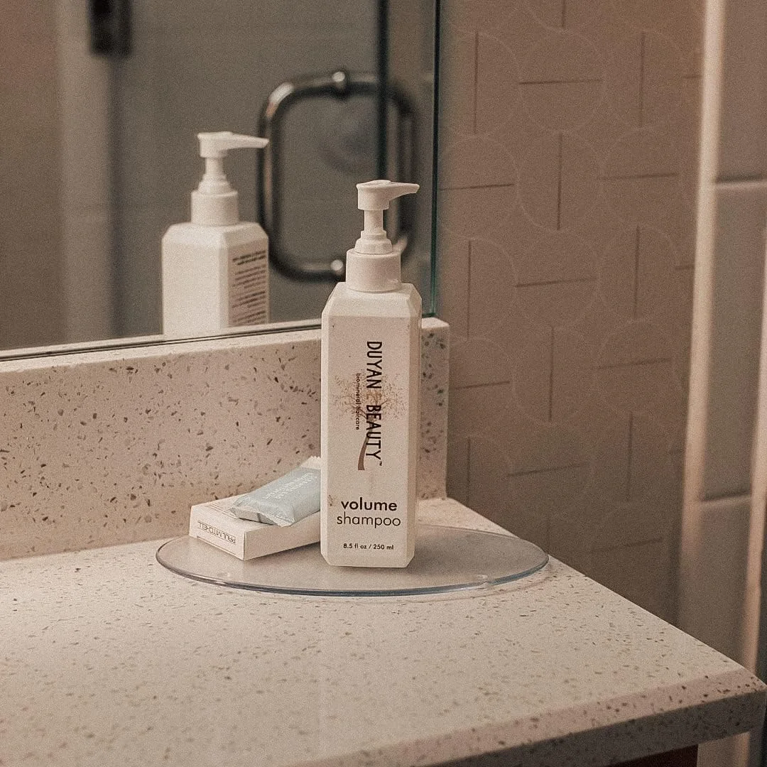 شامپو حجم دهنده مو دویان ای-بیوتی - بدون سولفات، بدون پارابن و بدون سدیم کلرید