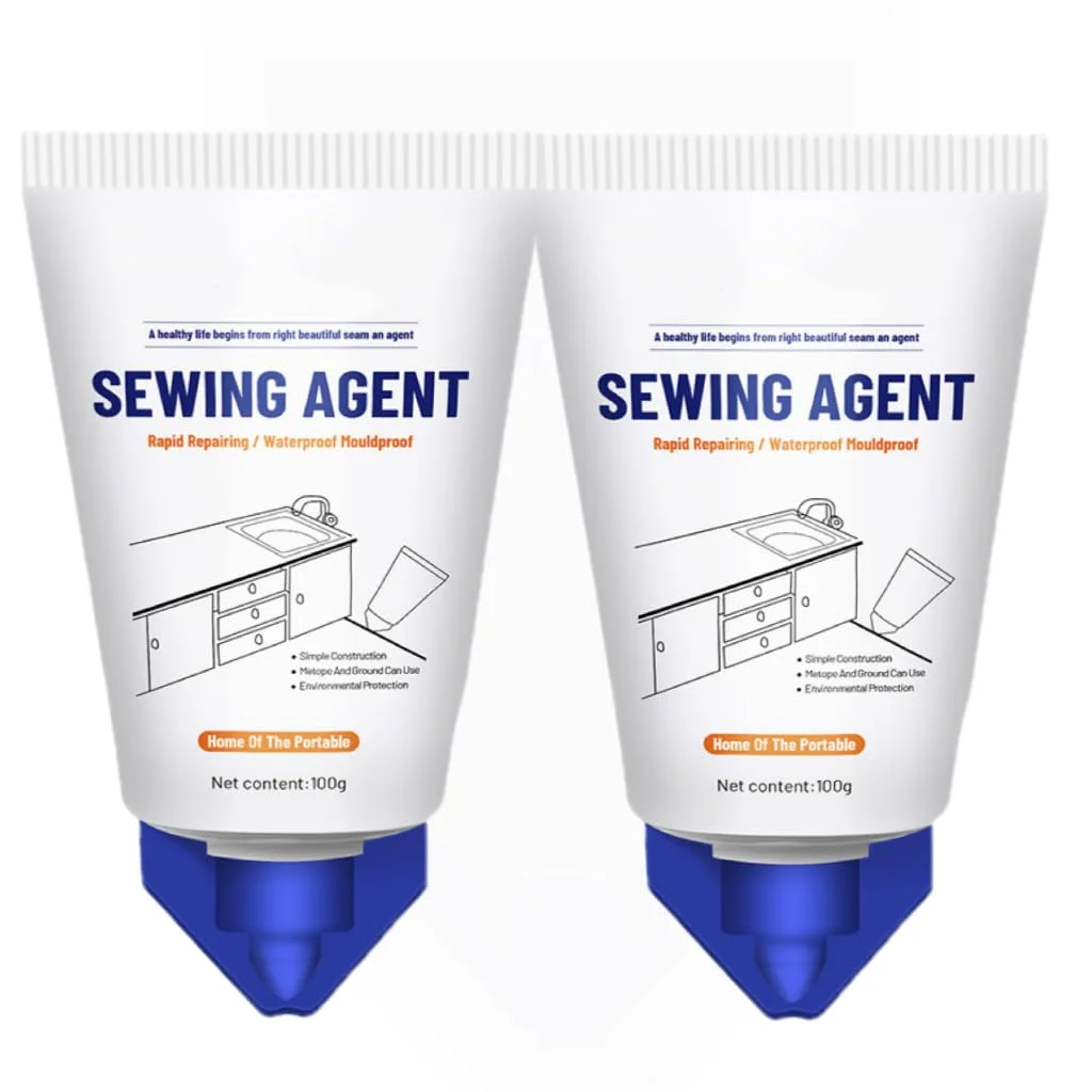 قلم رنگ دو عددی سفید کننده درز کاشی، درزگیر کاشی، پرکننده ترک سیمان، درزگیر برای آب بندی کاشی های کف آشپزخانه، حمام، اتاق نشیمن، ابزار دوغاب کاری و درزگیری کاشی