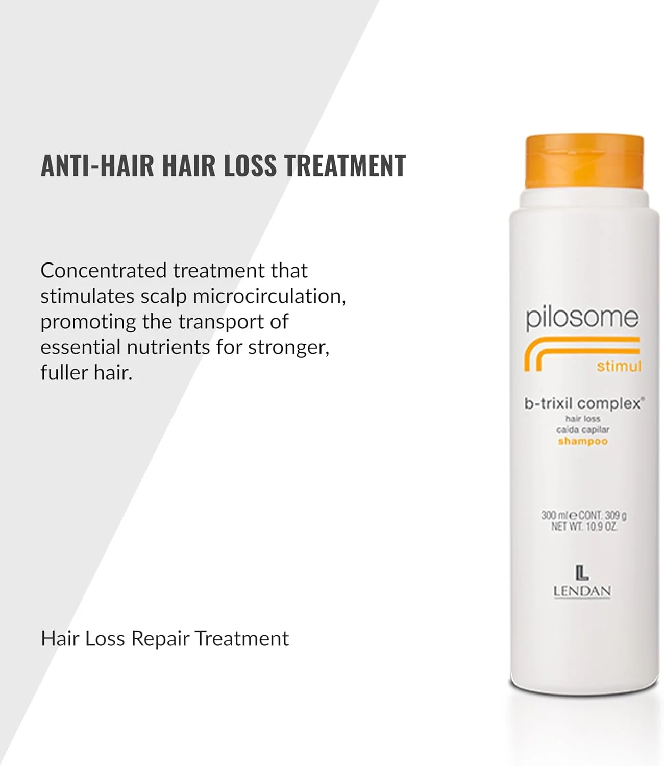 شامپو ضخیم کننده مو لندان پیلوزوم 330 میلی لیتر