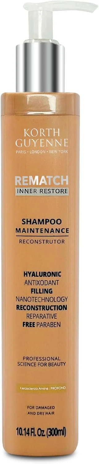 شامپو ترمیم کننده و نگهداری کننده مو کرث گویان - شامپو تقویت کننده و نگهدارنده مو - ترمیم موهای آسیب دیده - مناسب برای انواع مو - 300 میلی لیتر