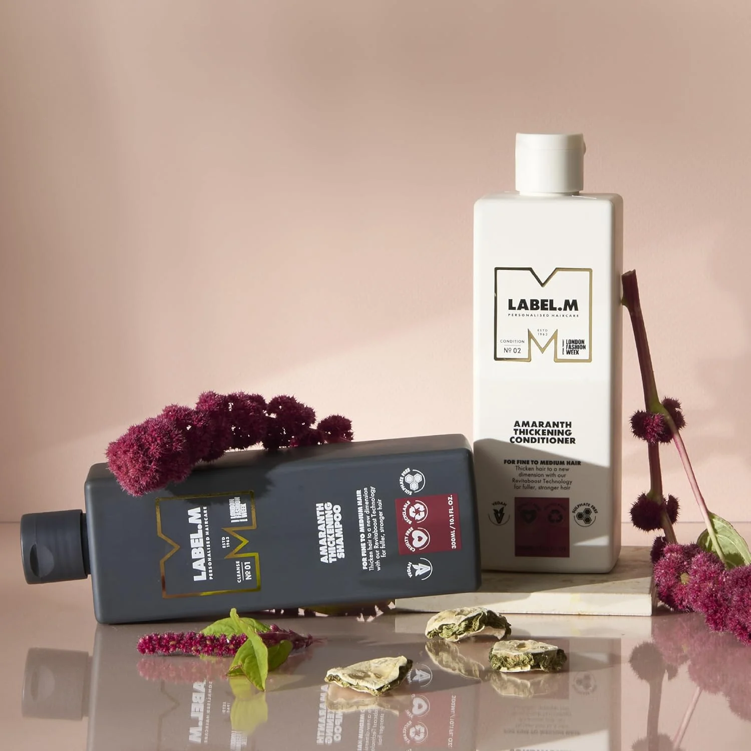 شامپو ضخیم کننده آمارانت Label.m - 300 میلی لیتر