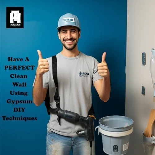 کیت تعمیر دیوار پودر گچ حسن شامل 3 کیلوگرم گچ پاریس و کاردک، راه حل یکپارچه شما برای رفع نواقص دیوار (بسته بندی ممکن است متفاوت باشد) کیت تعمیر دیوار پودر گچ حسن شامل 3 کیلوگرم گچ پاریس و کاردک، راه حل یکپارچه شما برای رفع نواقص دیوار (بسته بندی ممکن است متفاوت باشد)