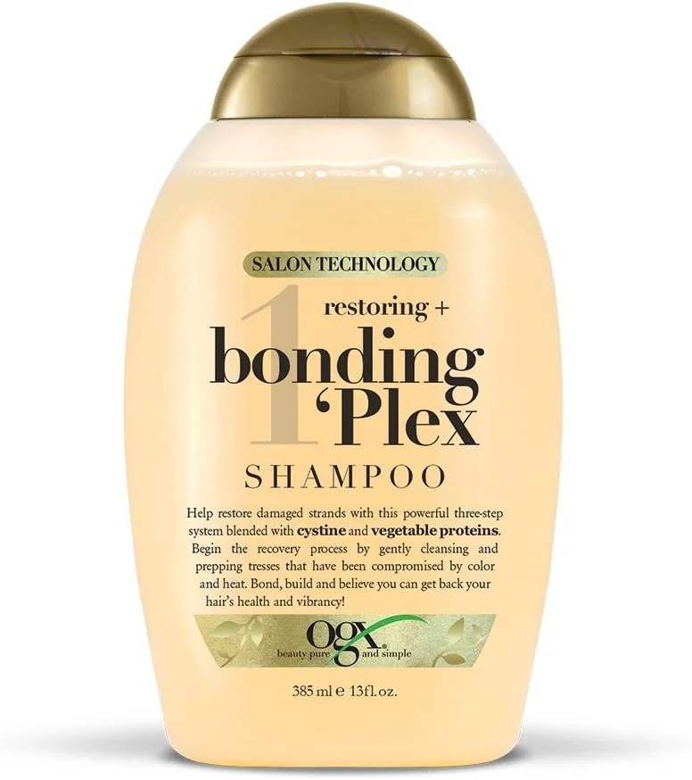 شامپو ترمیم کننده موهای آسیب دیده OGX Bonding Plex، ۳۸۵ میلی لیتر