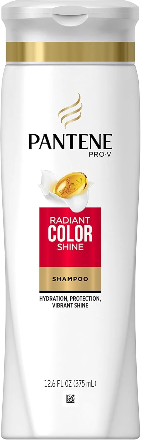 شامپو براق کننده و محافظ رنگ مو پنتن پرو-وی، 375 میلی لیتر (بسته بندی ممکن است متفاوت باشد)
