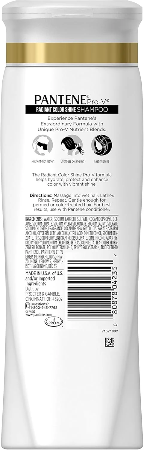شامپو براق کننده و محافظ رنگ مو پنتن پرو-وی، 375 میلی لیتر (بسته بندی ممکن است متفاوت باشد) شامپو براق کننده و محافظ رنگ مو پنتن پرو-وی، 375 میلی لیتر (بسته بندی ممکن است متفاوت باشد)
