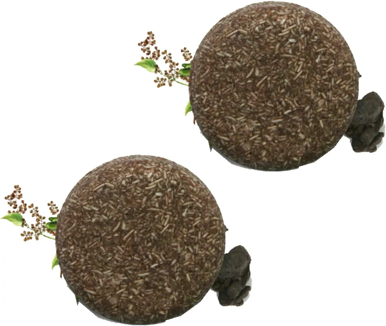 شامپو بار معکوس کننده خاکستری ارگانیک | صابون نرم کننده ارگانیک 100% طبیعی، صابون شامپو تیره کننده مو حاوی عصاره برای ترمیم مو، شامپو بار حجم دهنده و مرطوب کننده (2 عدد)