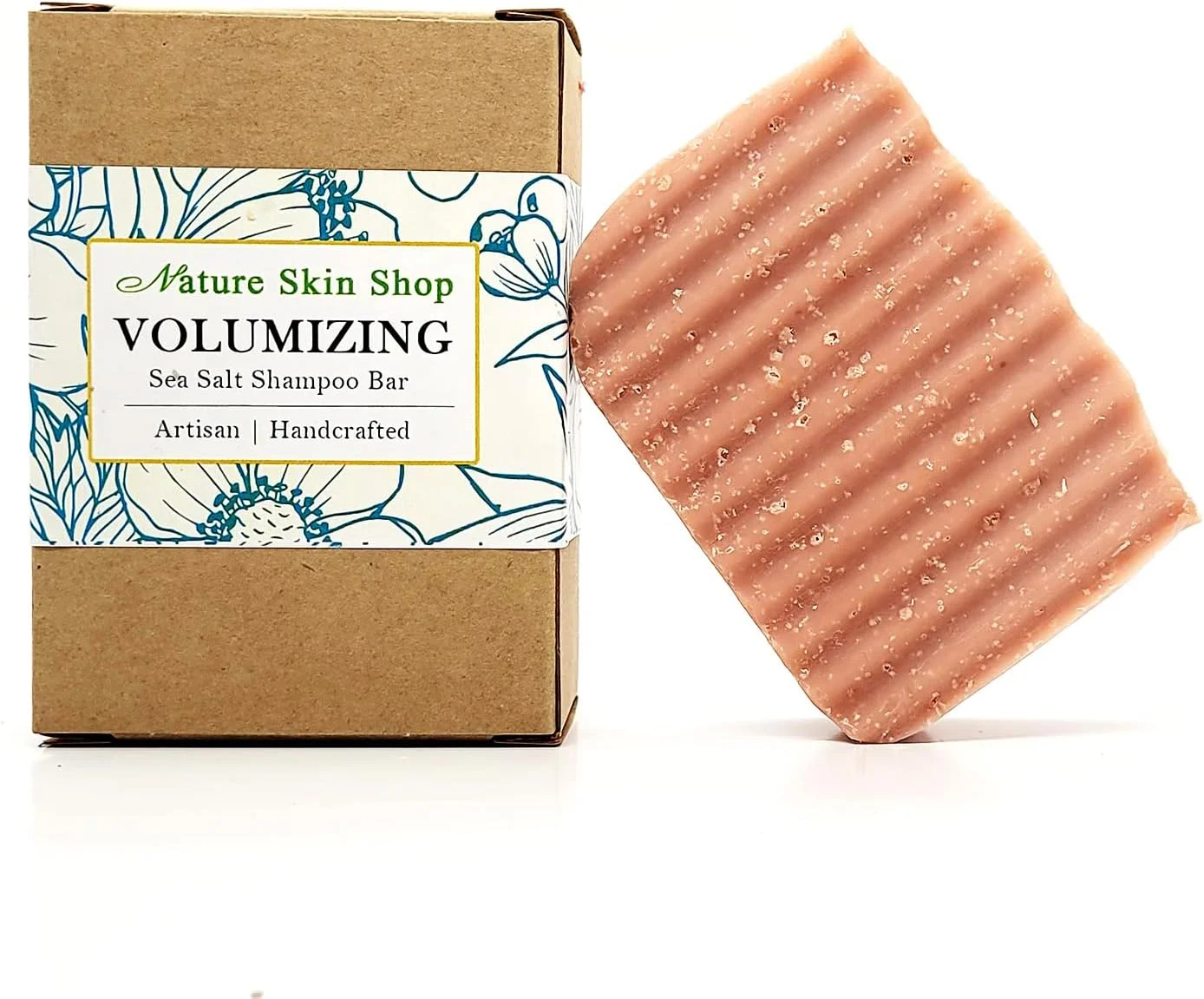 شامپو بار حجم دهنده نمک دریایی نیچر اسکین شاپ