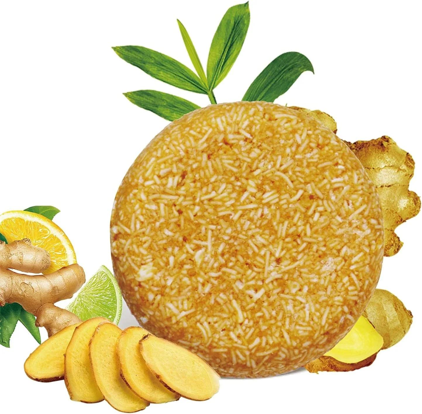 شامپو بار تیره کننده موی طبیعی و ارگانیک، شامپو بار معکوس کننده موهای خاکستری، شامپو بار زنجبیل ارگانیک، شامپو بار طبیعی برای ترمیم موهای آسیب دیده، ضد ریزش مو، حجم دهنده و مرطوب کننده (1 عدد)