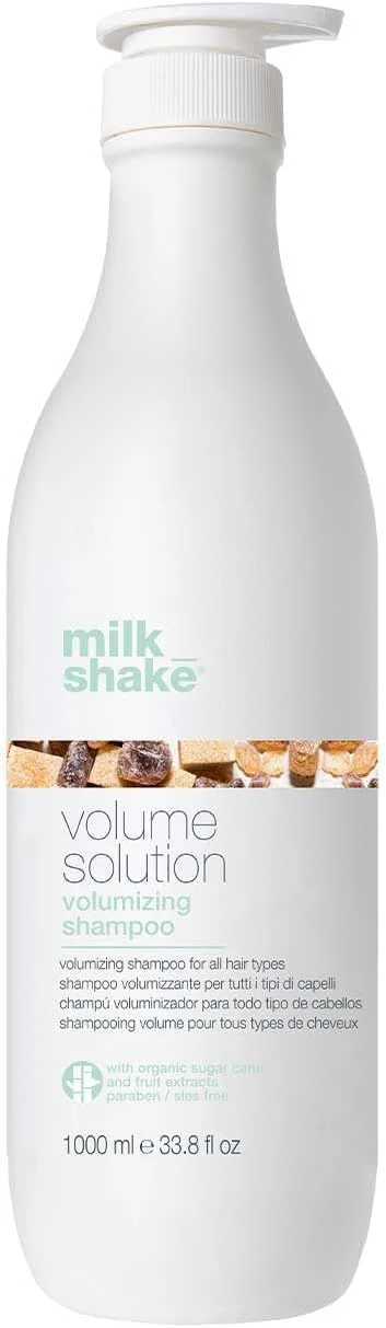 شامپو حجم دهنده مو میلک شیک مناسب موهای نازک - شامپو افزایش دهنده حجم مو برای موهای ظریف، ۱۰۰۰ میلی لیتر