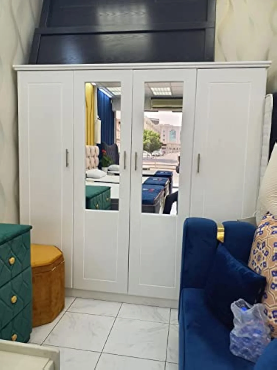 کمد لباس چهار درب MDF هوم اسلیپ