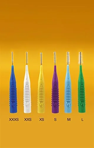 مسواک بین دندانی فشرده Pearlie White، سایز XXS، بسته 5 عددی (8888688090627)