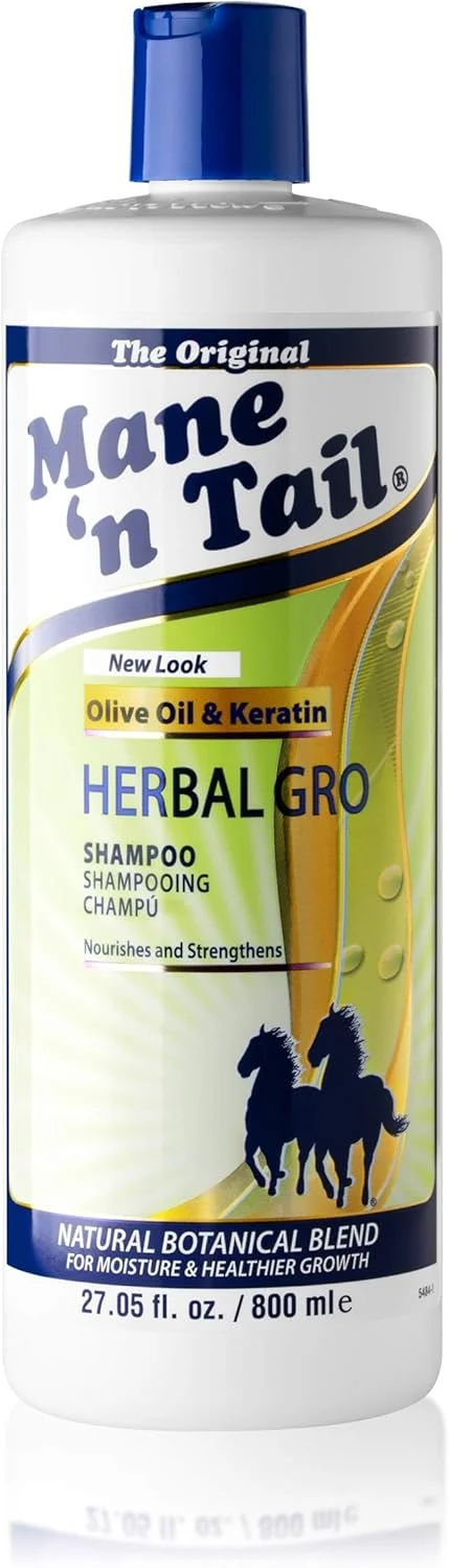 شامپو گیاهی تقویت کننده مو مِین اِن تِیل، 800 میلی لیتر