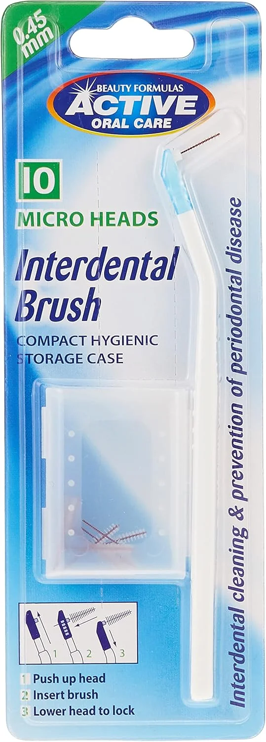 برس بین دندانی بیوتی فرمولاس با 10 سری میکرو - 0.45 میلی متر