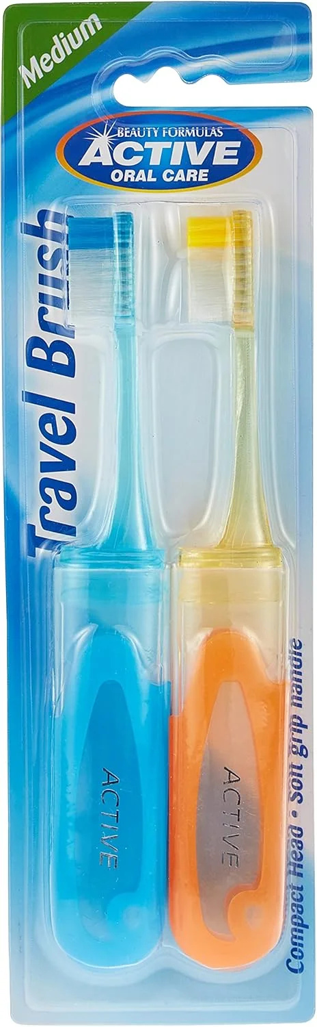 مسواک مسافرتی اکتیو اورال کر بیوتی فرمولاس 2 عددی، متنوع
