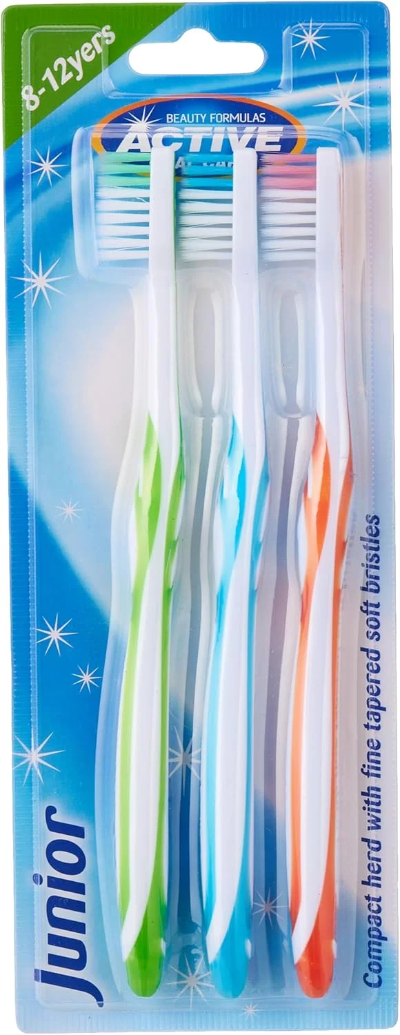 مسواک کودکانه بیوتی فرمولاس اکتیو اورال کر، 3 عددی، متنوع