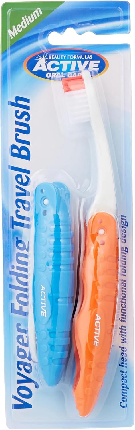 مسواک تاشو مسافرتی بیوتی فرمولاس Active Oral Care Voyager، 2 عددی، متنوع، تصادفی مسواک تاشو مسافرتی بیوتی فرمولاس Active Oral Care Voyager، 2 عددی، متنوع، تصادفی