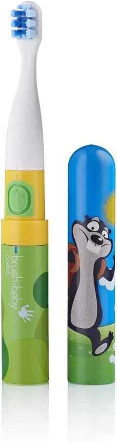 مسواک برقی کودکانه Brush-Baby Go-Kidz - طرح Mikey، بسته 1 عددی