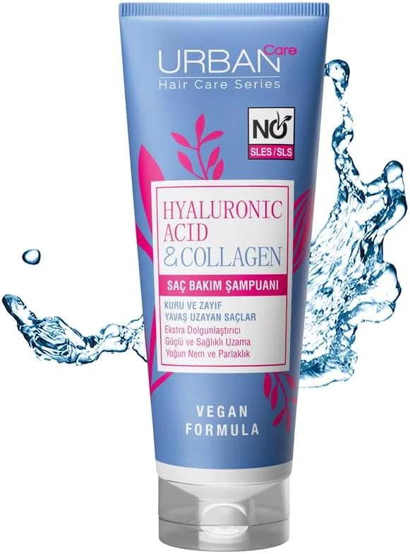 شامپو بدون سولفات هیالورونیک اسید و کلاژن Urban Care شامپو بدون سولفات هیالورونیک اسید و کلاژن Urban Care