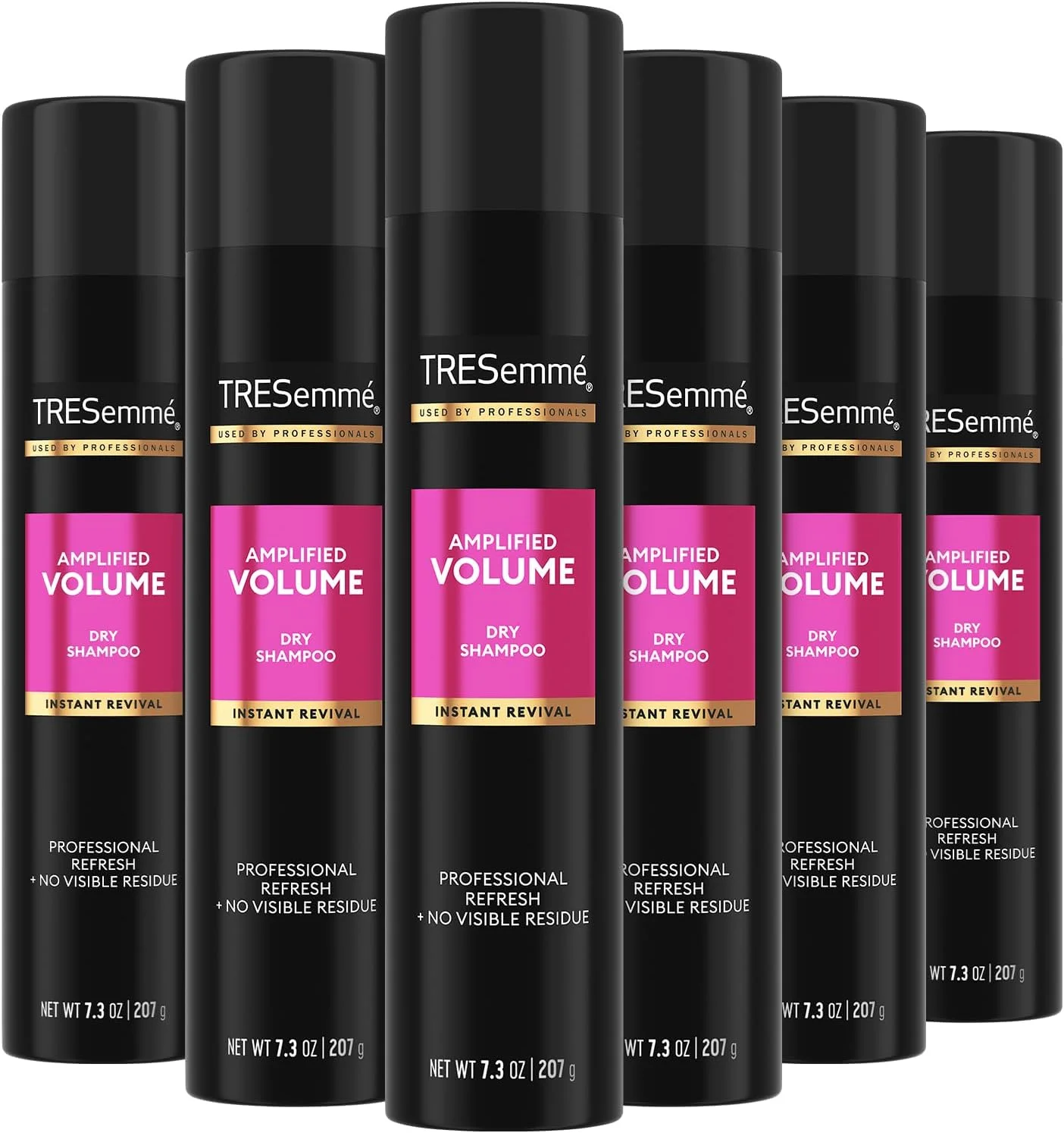 اسپری شامپو خشک ترزمه، حجم دهنده و تمیز کننده 6 عددی - شامپو بدون پارابن و سولفات برای حجم دادن به موهای نازک، معطر، 216 میلی لیتر