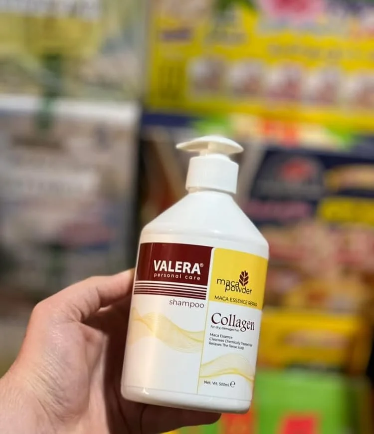 شامپو کلاژن والرا با پودر ماکا، 500 میلی لیتر