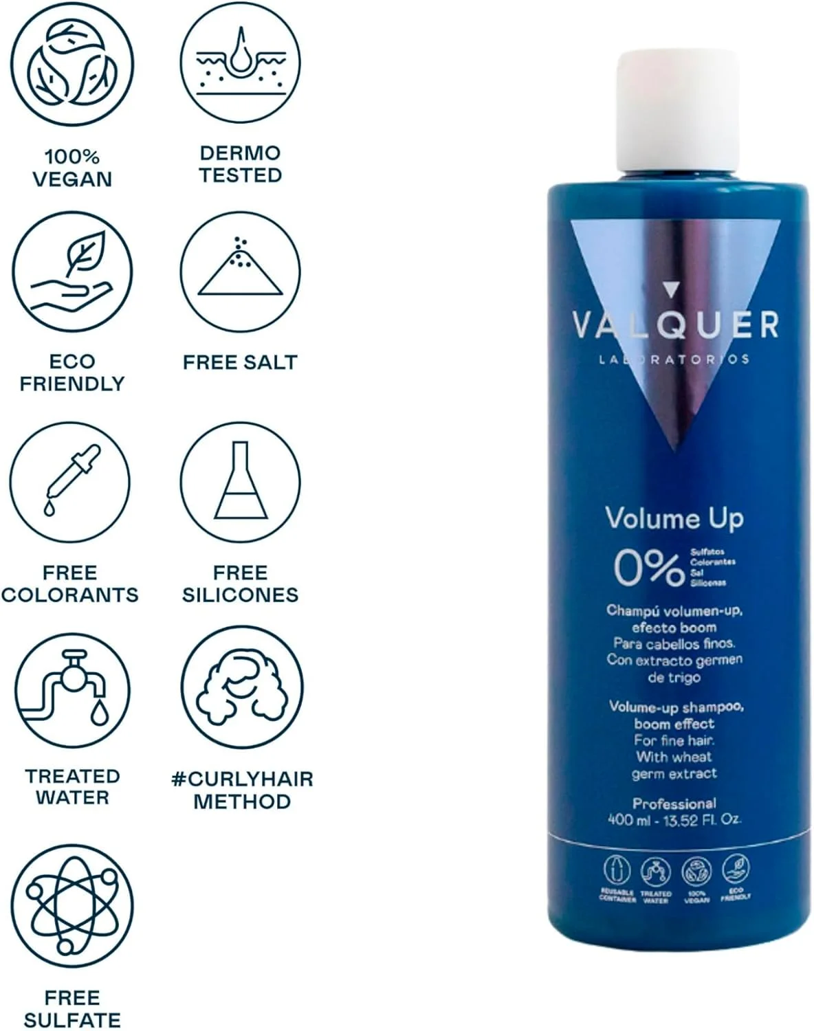 شامپو حجم دهنده والکر پروفشنال با اثر بوم - 400 میلی لیتر