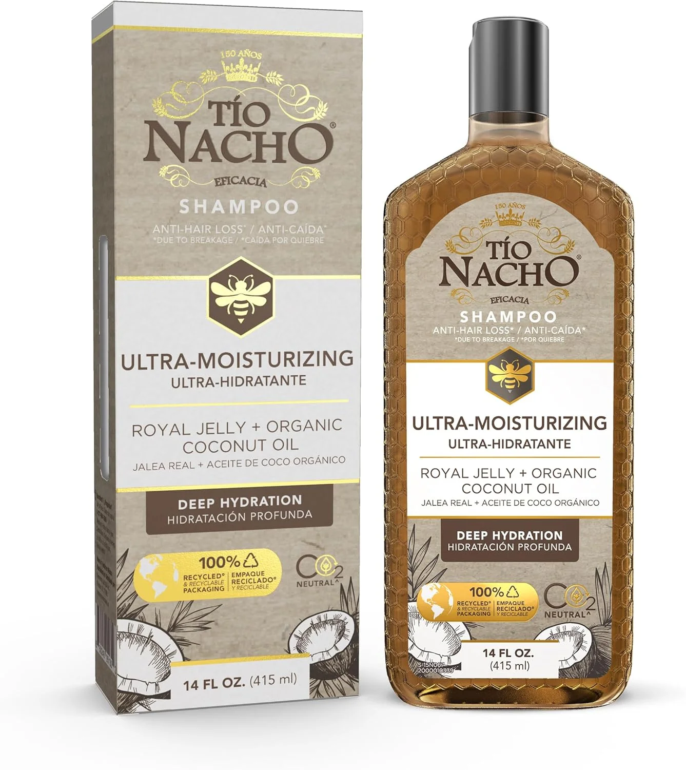 شامپو روغن نارگیل آبرسان قوی Tio Nacho، ۴۱۰ میلی لیتر شامپو روغن نارگیل آبرسان قوی Tio Nacho، ۴۱۰ میلی لیتر