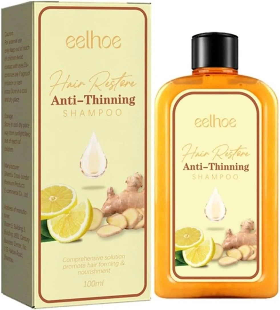 شامپو ضد ریزش و حجم دهنده مو، شامپو ضخیم کننده مو 100 میلی لیتر، شامپو کامل حجم دهنده و ضخیم کننده، شامپو ضخیم کننده برای مردان و زنان، برای رشد مو، تقویت کننده مو