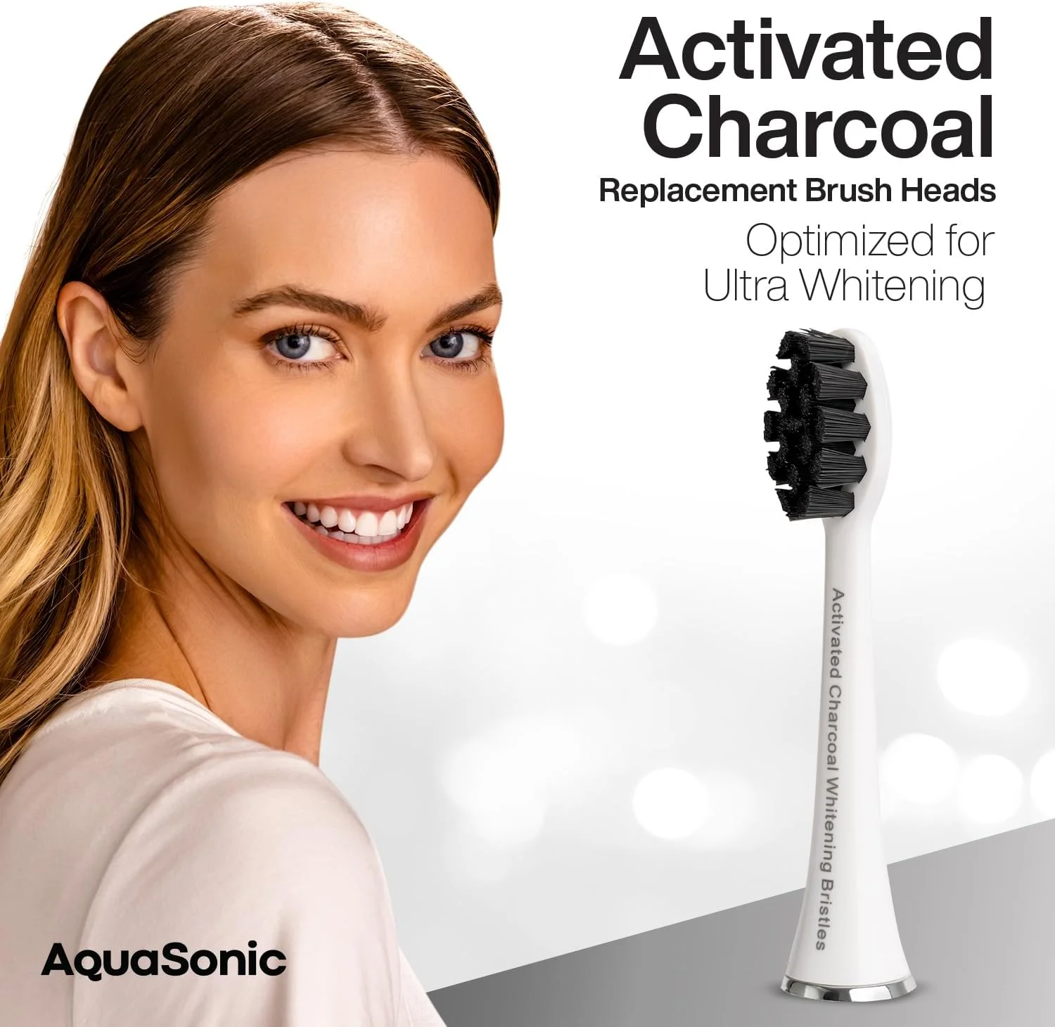 سری یدک مسواک زغالی آکواسونیک بسته 2 عددی - سری مسواک فوق العاده سفید کننده سازگار با سری Black، سری Black Pro، سری Vibe، سری Duo Pro (سفید) سری یدک مسواک زغالی آکواسونیک بسته 2 عددی - سری مسواک فوق العاده سفید کننده سازگار با سری Black، سری Black Pro، سری Vibe، سری Duo Pro (سفید)