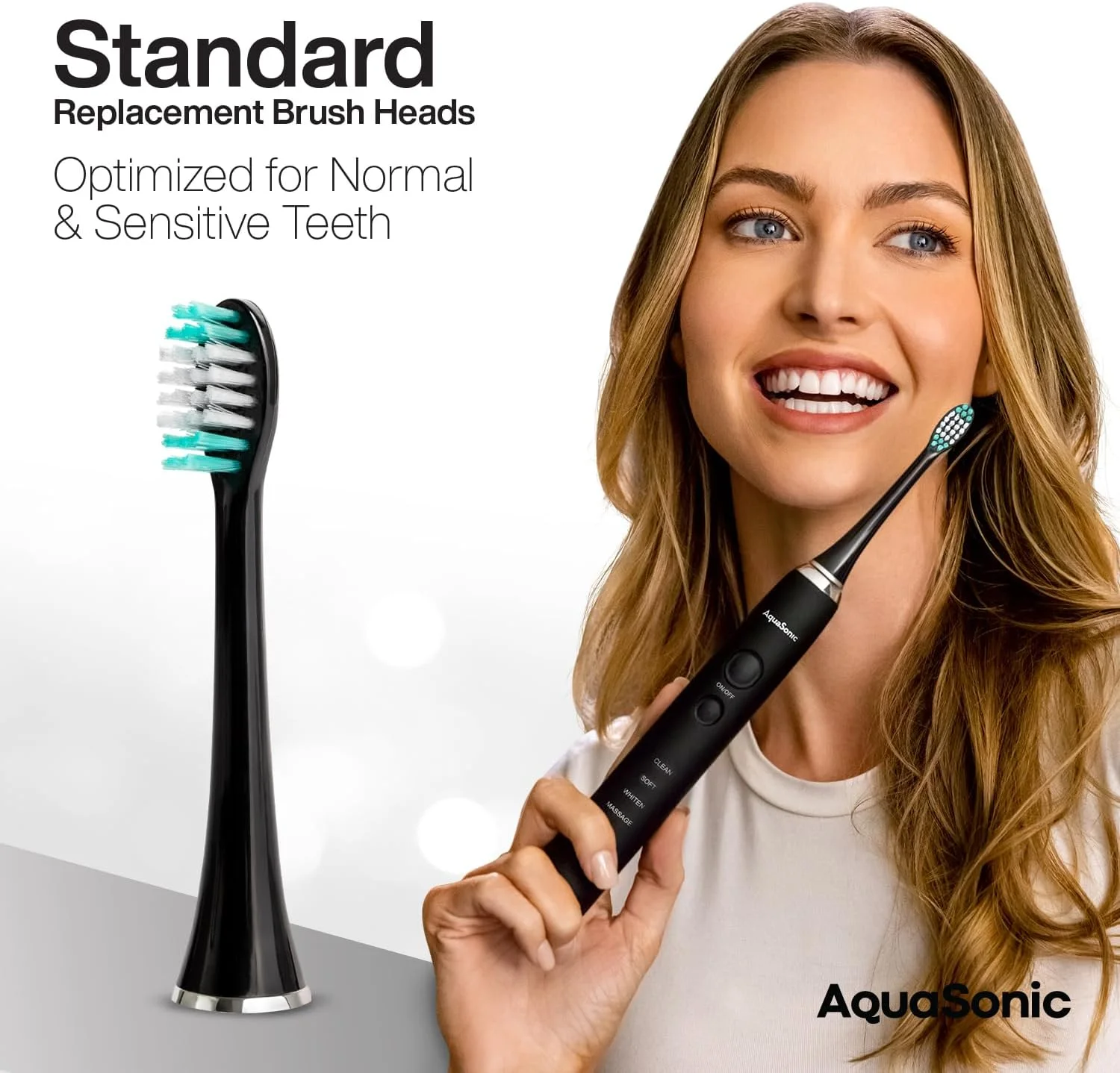 سری های برس جایگزین استاندارد AquaSonic | برای دندان های معمولی و حساس | سازگار با بسیاری از دسته های مسواک AquaSonic (بسته 8 عددی مشکی) سری های برس جایگزین استاندارد AquaSonic | برای دندان های معمولی و حساس | سازگار با بسیاری از دسته های مسواک AquaSonic (بسته 8 عددی مشکی)