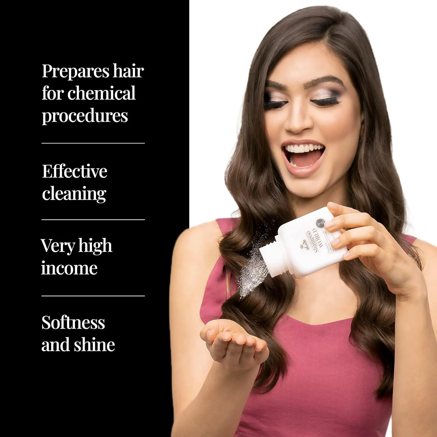 شامپو پودری مراقبت خانگی سوییت پروفشنال مدل The First SW حجم 80 گرم