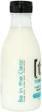 شامپو نوجوانان Teenology (وانیل بادام) - شامپو 'شفاف باش' برای نوجوانان - وانیل بادام - جلوگیری از جوش - بدون سولفات - بدون پارابن - حاوی عصاره های گیاهی - بدون تست حیوانی - ساخت آمریکا - 470 میلی لیتر