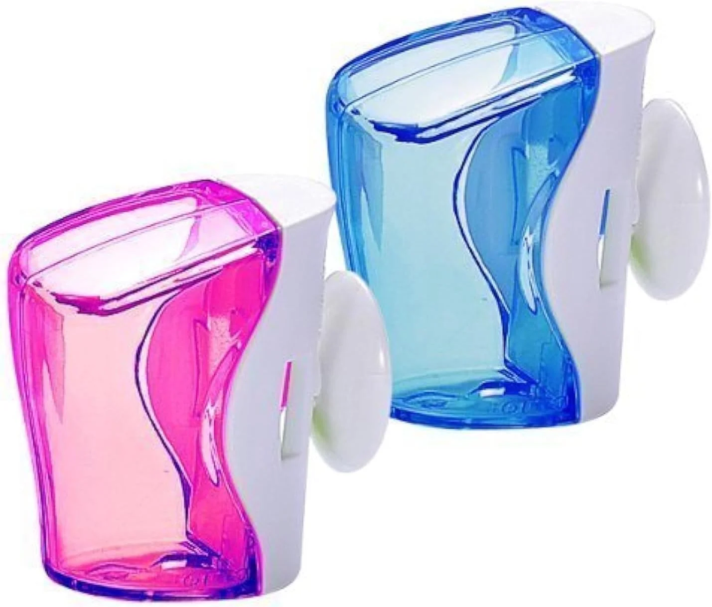 جا مسواکی فلیپر 2 در 1 آبی و صورتی - FLR-BS-BL-PN