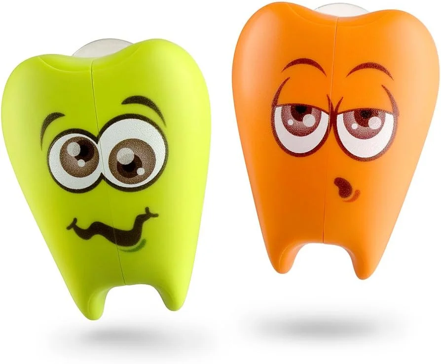 جا مسواکی دوقلو فلیپر طرح لیمو و پرتقال - سبز و نارنجی جا مسواکی دوقلو فلیپر طرح لیمو و پرتقال - سبز و نارنجی