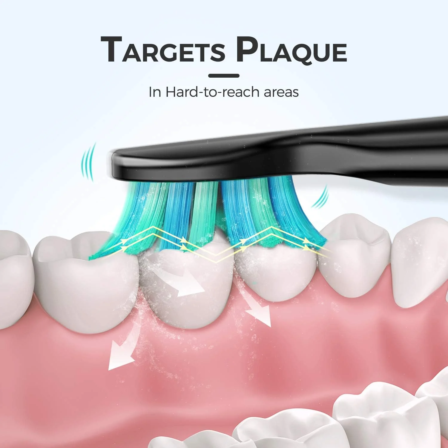 سری یدک مسواک برقی TEETHEORY، بسته 6 عددی، سری مسواک جایگزین مراقبت کامل، سری یدک مسواک برقی، EasyClean، سلامت لثه - مناسب (بسته 6 عددی)، مشکی سری یدک مسواک برقی TEETHEORY، بسته 6 عددی، سری مسواک جایگزین مراقبت کامل، سری یدک مسواک برقی، EasyClean، سلامت لثه - مناسب (بسته 6 عددی)، مشکی
