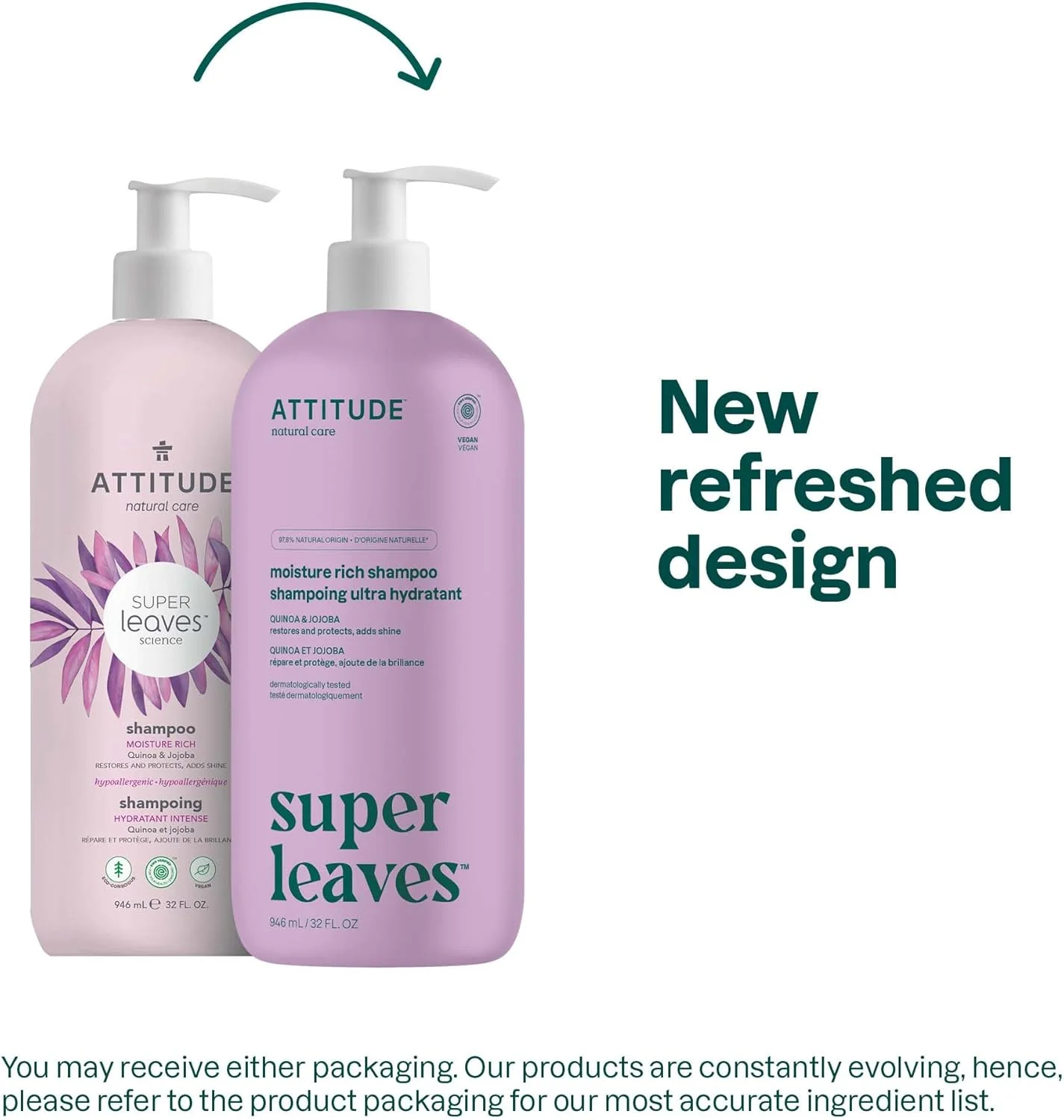 شامپو فوق العاده برگ ها - غنی از رطوبت