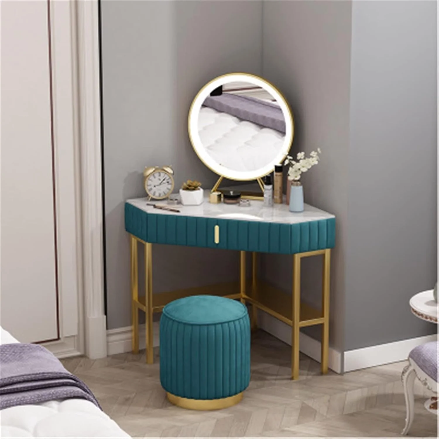 میز آرایش CBNERDS، کمد لباس خانگی، مبلمان اتاق خواب، میز آرایش مدرن، کمد لباس (تک رنگ) میز آرایش CBNERDS، کمد لباس خانگی، مبلمان اتاق خواب، میز آرایش مدرن، کمد لباس (تک رنگ)