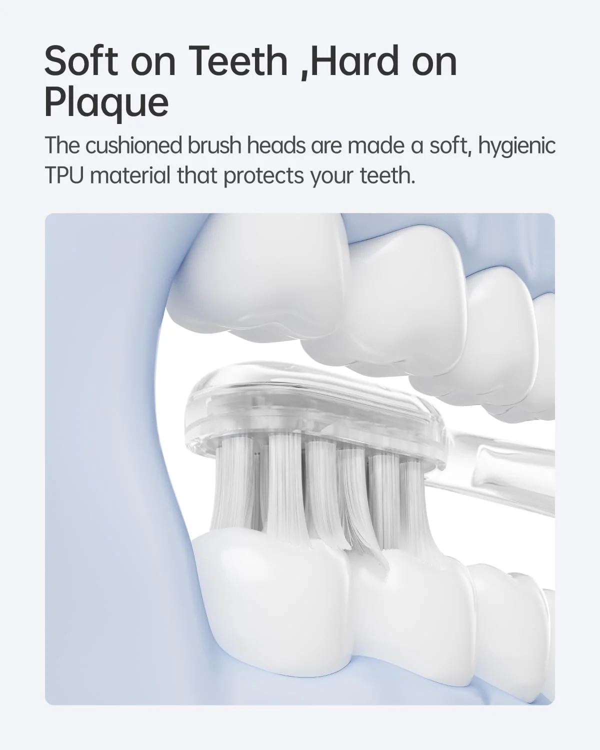 سری یدک مسواک برقی لایفن مدل Super-Clean، بسته 6 عددی، سری های جایگزین نسخه جدید 2025 سازگار با مسواک برقی Wave/Wave Special (فوق تمیز کننده)