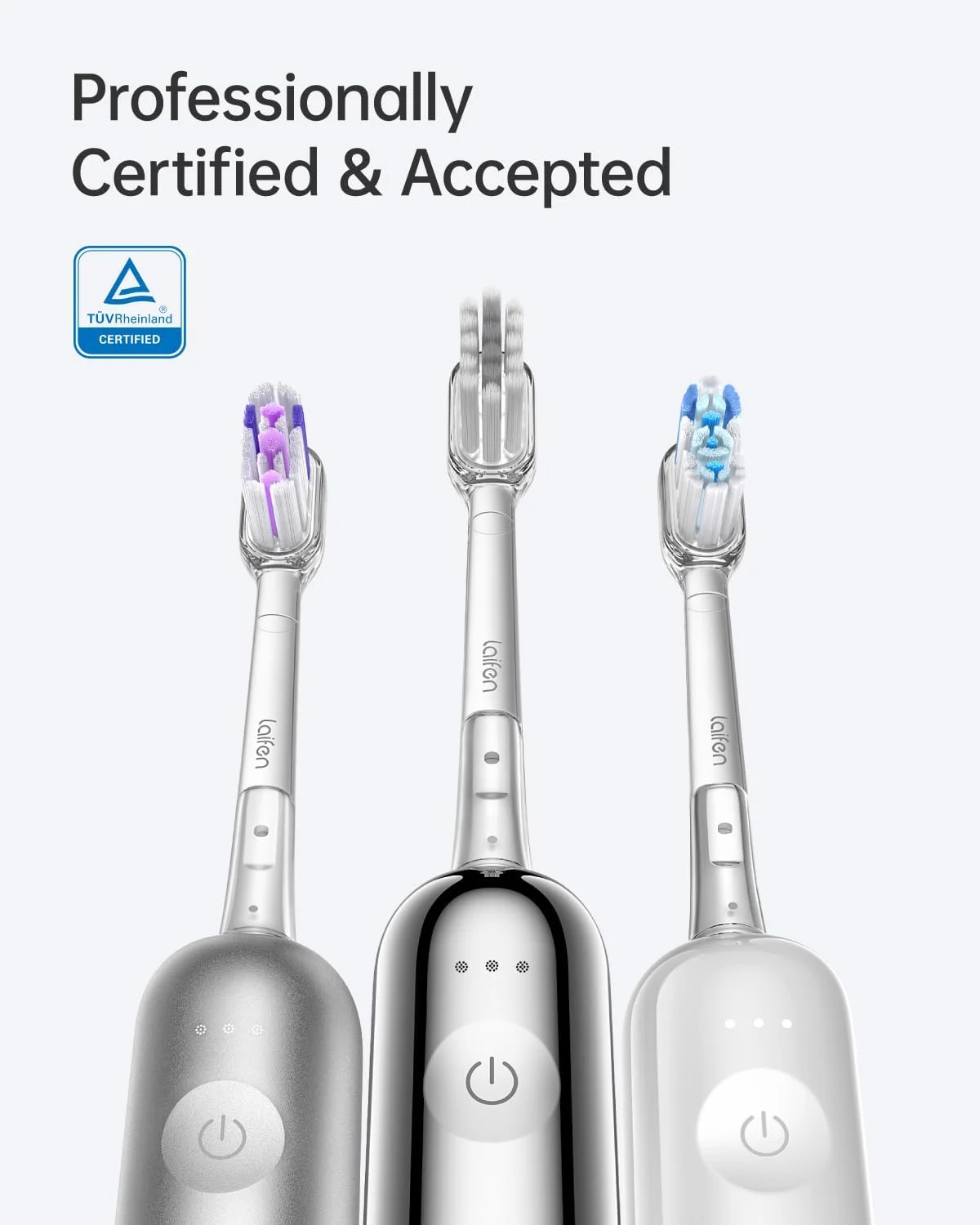 بسته 6 عددی سری مسواک جایگزین بزرگسال لایفن سازگار با مسواک برقی لایفن ویو (Solation، محافظت از لثه)