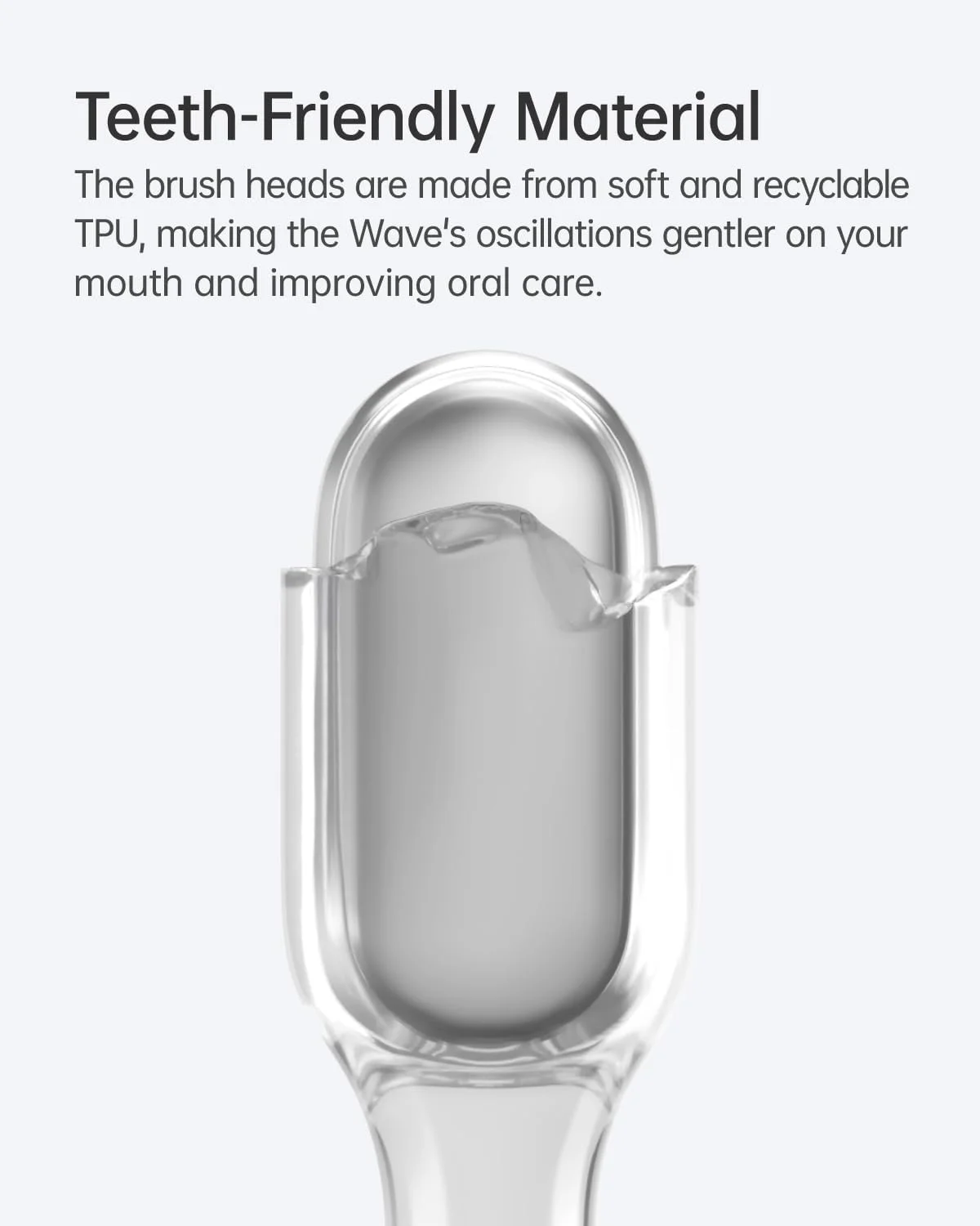 سری مسواک های نرم لایفن، بسته 6 عددی سری جایگزین مسواک برای بزرگسالان، سازگار با مسواک برقی ویو (مراقبت از لثه، نرم، شفاف)