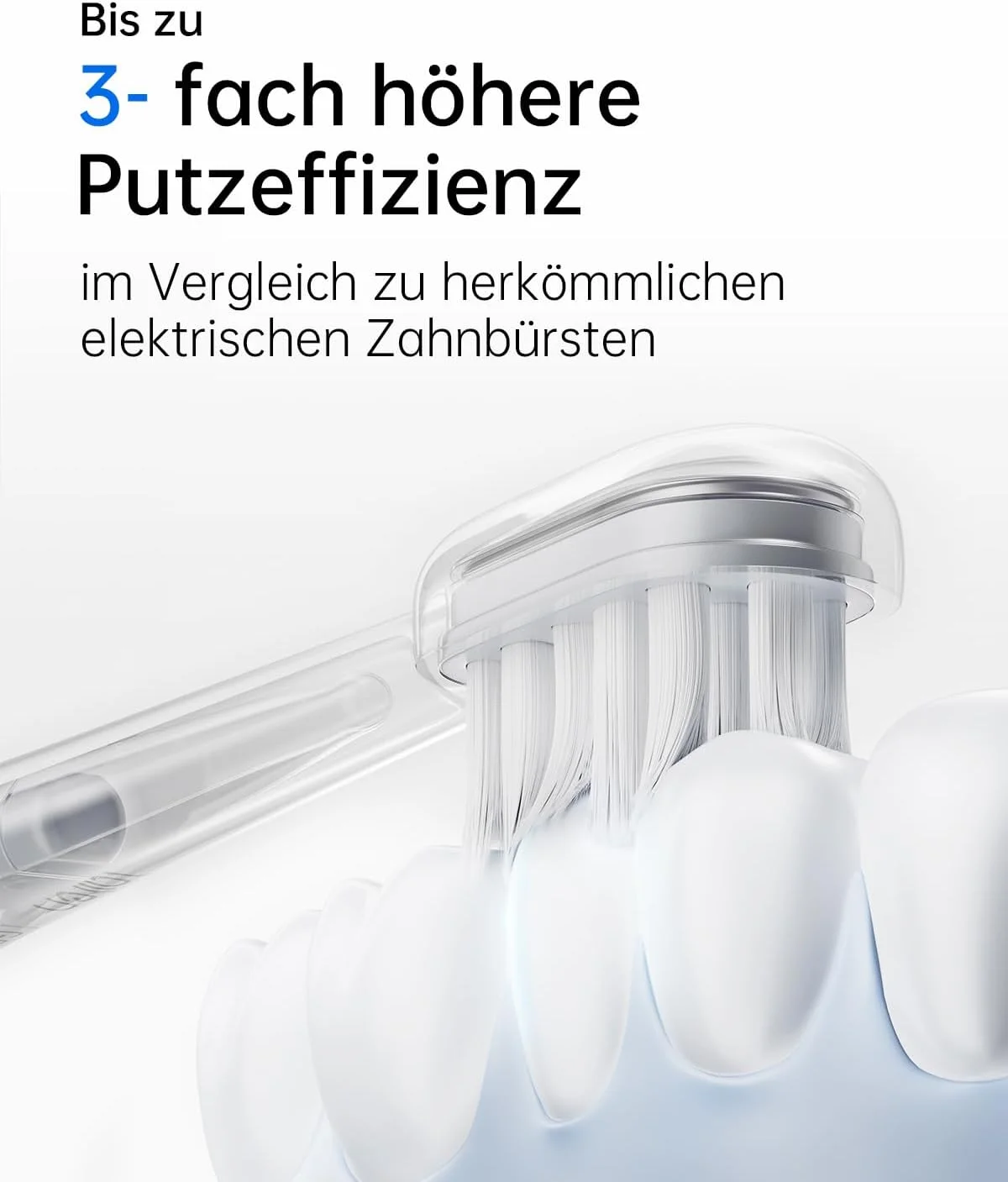 مسواک برقی لایفن مدل Wave، مسواک برقی سونیک ارتعاشی و نوسانی برای بزرگسالان با 3 سری برس، مسواک ضد آب IPX7 با قابلیت شارژ مغناطیسی مناسب سفر (استیل ضد زنگ)