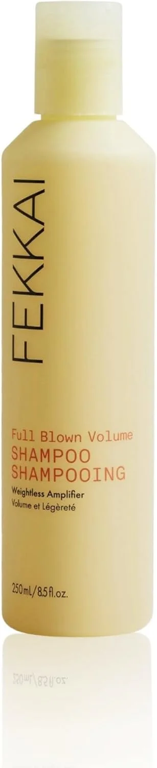 شامپو حجم دهنده فول بلون فککای، تقویت کننده سبک، حجم دهنده، لیفت فوری، پاک کننده، وگان، بدون سولفات (250 میل)