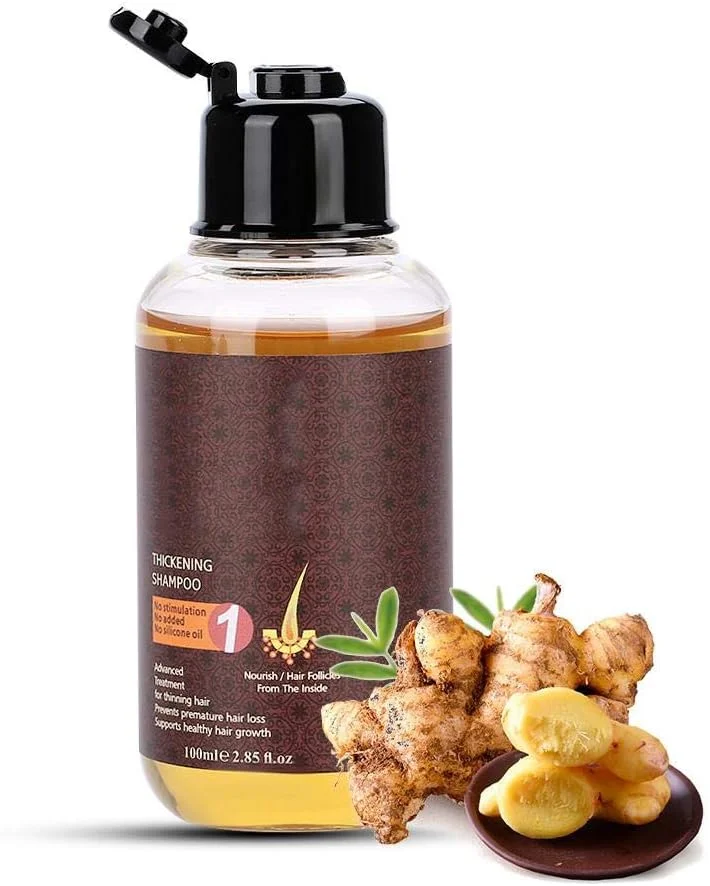 شامپو رشد مو، 100 میلی لیتر، کمک به توقف ریزش مو، مراقبت حرفه ای از مو، شامپو ضخیم کننده، رشد مو، تقویت کننده و تسریع کننده رشد مو برای آقایان و بانوان