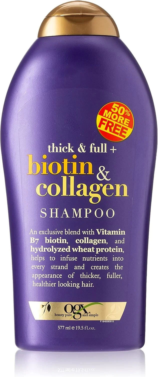 شامپو او جی ایکس بیوتین و کلاژن 576 میلی لیتر