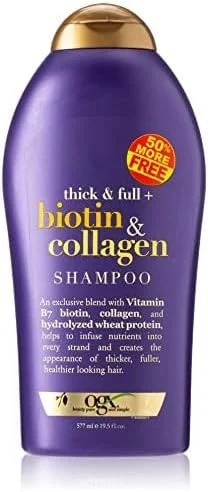 شامپو او جی ایکس بیوتین و کلاژن 576 میلی لیتر