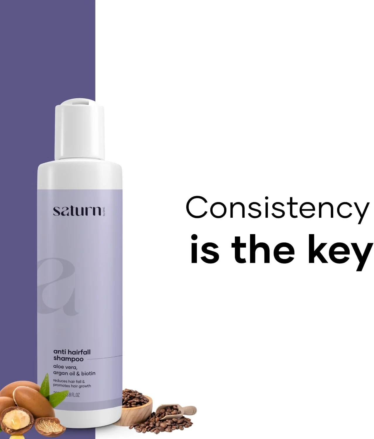 شامپو مغذی مو سترن بای جی اچ سی گرووب برای ریزش مو و رشد مو، 200 میلی لیتر (تک عددی)