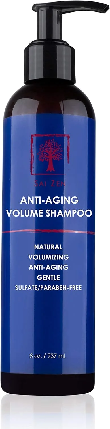 شامپو حجم دهنده و ضد پیری سای زن، فرمول ضد نازک شدن و حجم دهنده، بدون سولفات و پارابن، مناسب برای انواع مو، 240 میلی لیتر